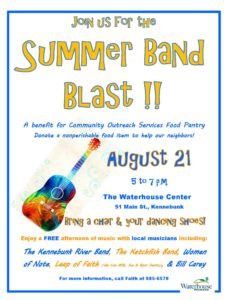 Benefit Summer Band Blast event